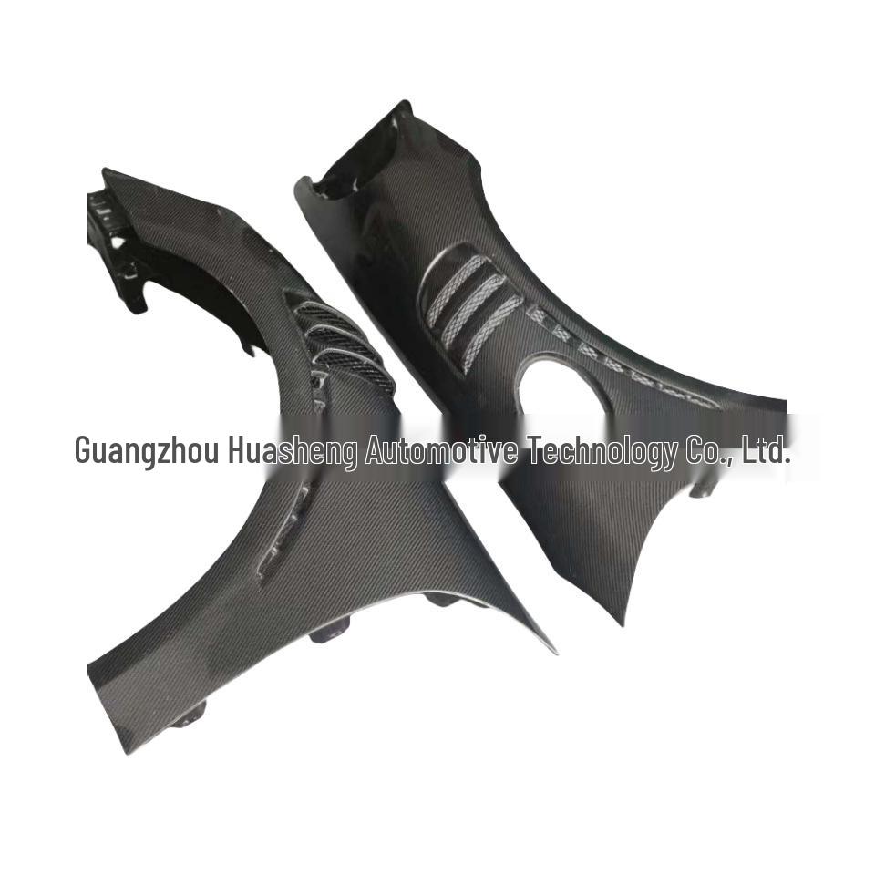 Suitable Carbon Fiber Vented Fenders for Porsche 718 - Track Version