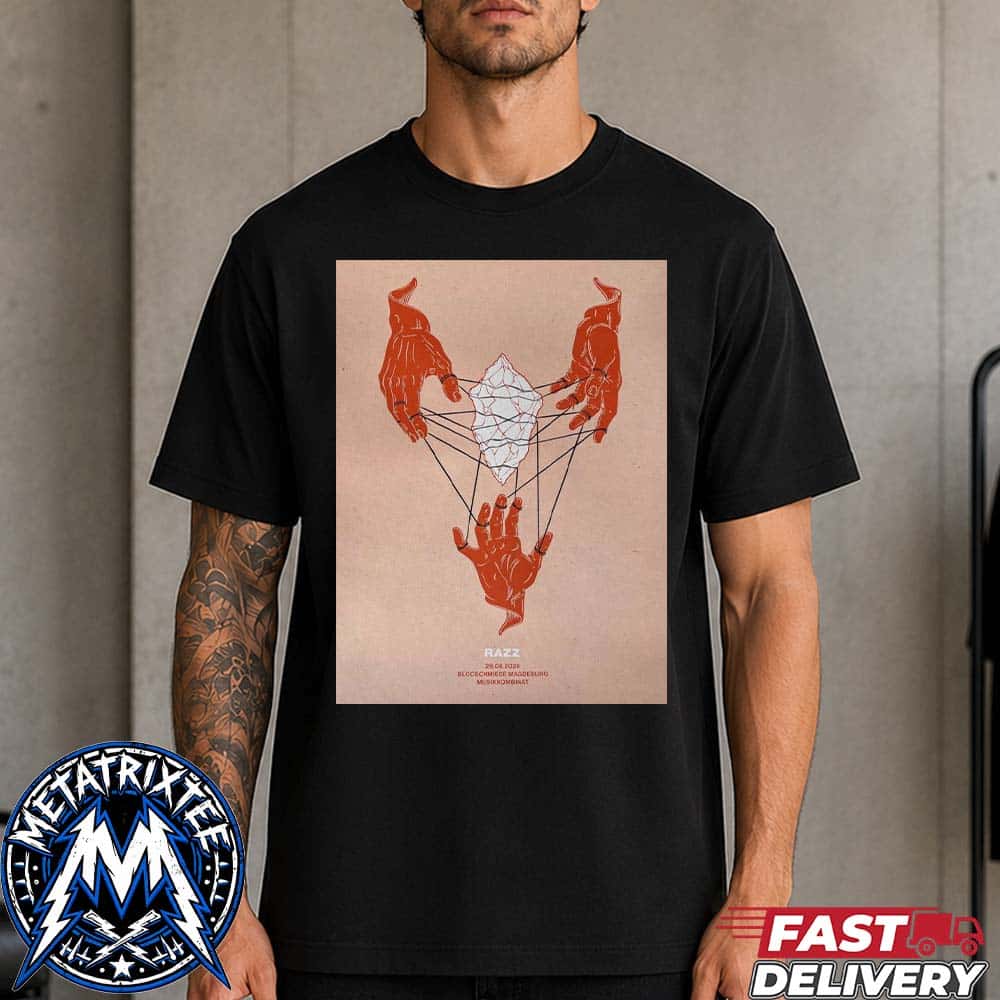 Razz BlocSchmiede Magdeburg Aug26 2026 Main Show Poster Short T-Shirt