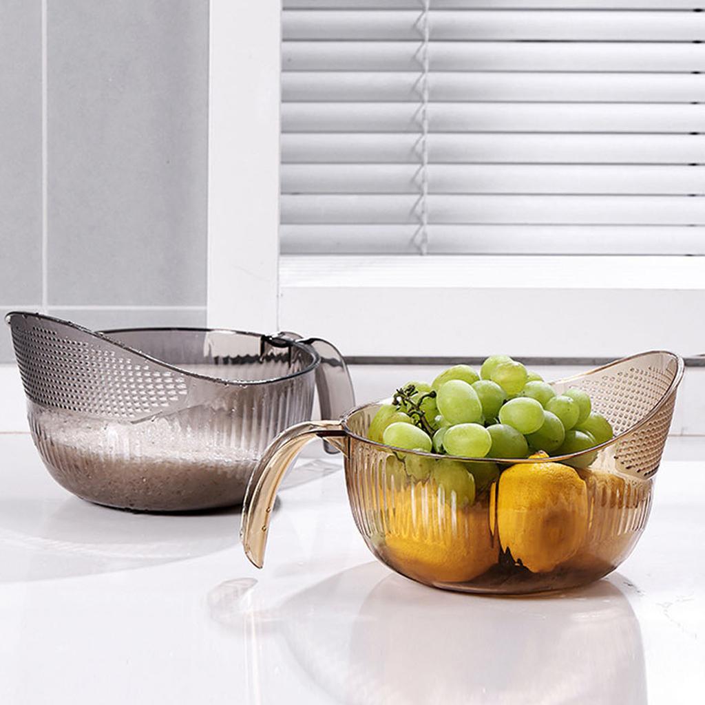 Inovativní dřezový koš, snadno čistitelná miska na rýži, PET materiál, vhodné pro domácí kuchaře a milovníky zdravého stravování