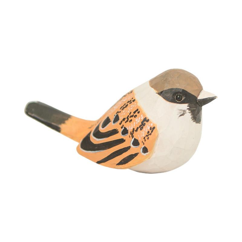 Parrot Wooden Figurine Handmade Craft For Wedding Decor And Celebration Gifts