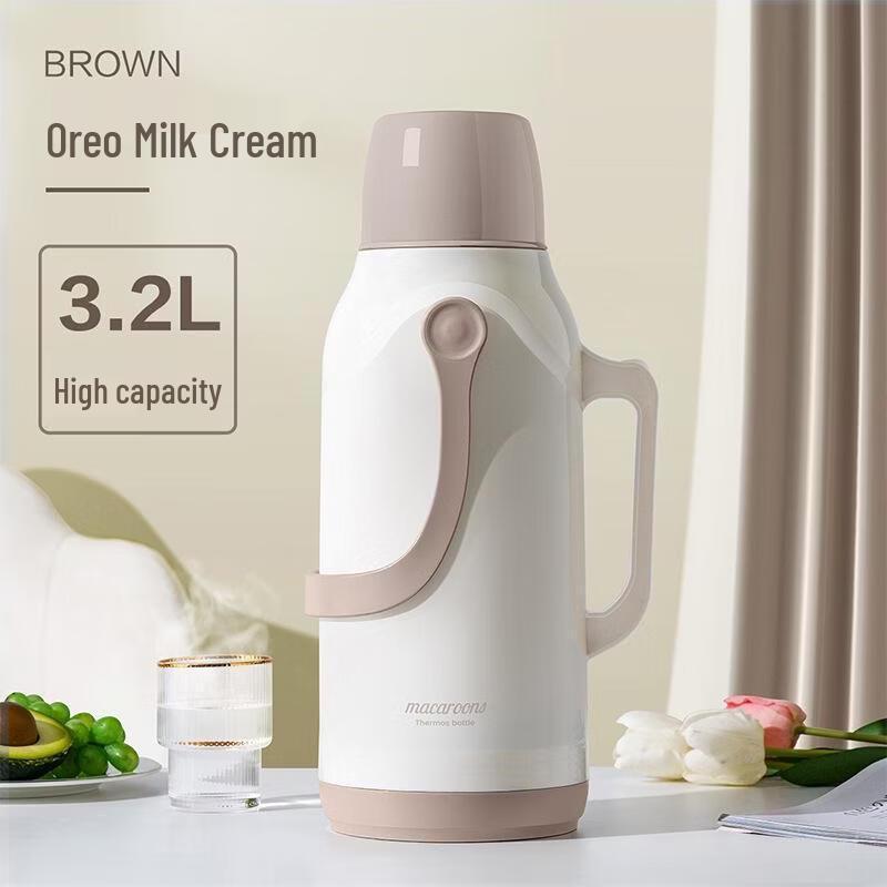 JingJingRS 3.2L Large Capacity Insulated Thermos Bottle