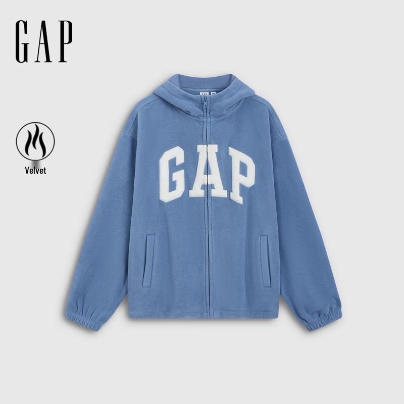 Gap Women's 2026 Fall Logo Zip-Up Hooded Sweatshirt