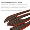 For Tesla Model 3/Y 2017-2025 Carbon Fiber 4PCS Door Handle Sticker Cover Model Y Juniper Carbon Fiber Resin Dropping Process