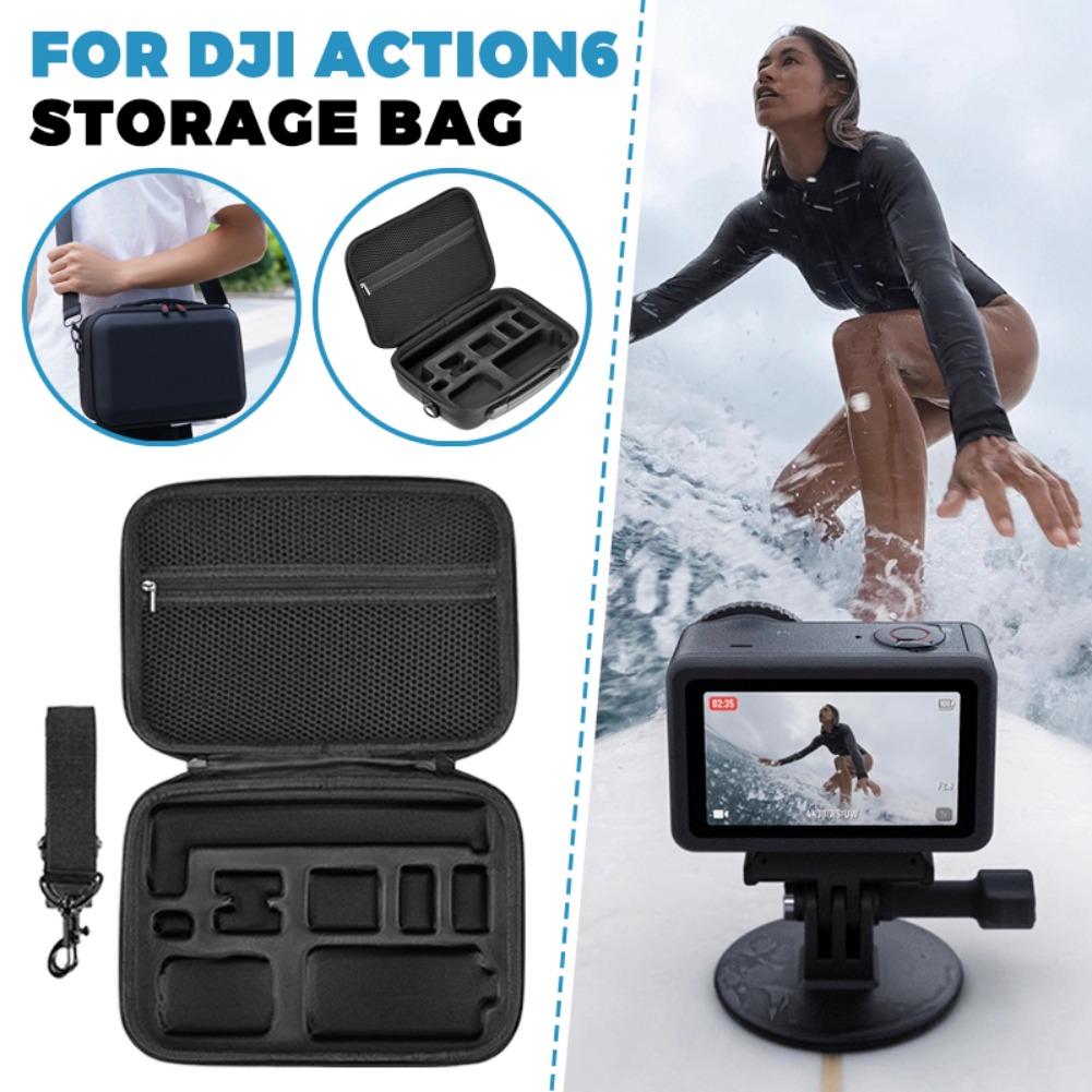 For DJI Action 6 Storage Bag Shock-absorbing Anti Fall Anti Scratch Wear-resistant And Waterproof Accessories