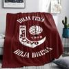 FK Sarajevo Print Flannel Blanket, High quality Comfortable for All Seasons, Home Decor, Warmth and Comfort, Perfect for Christmas Gifts