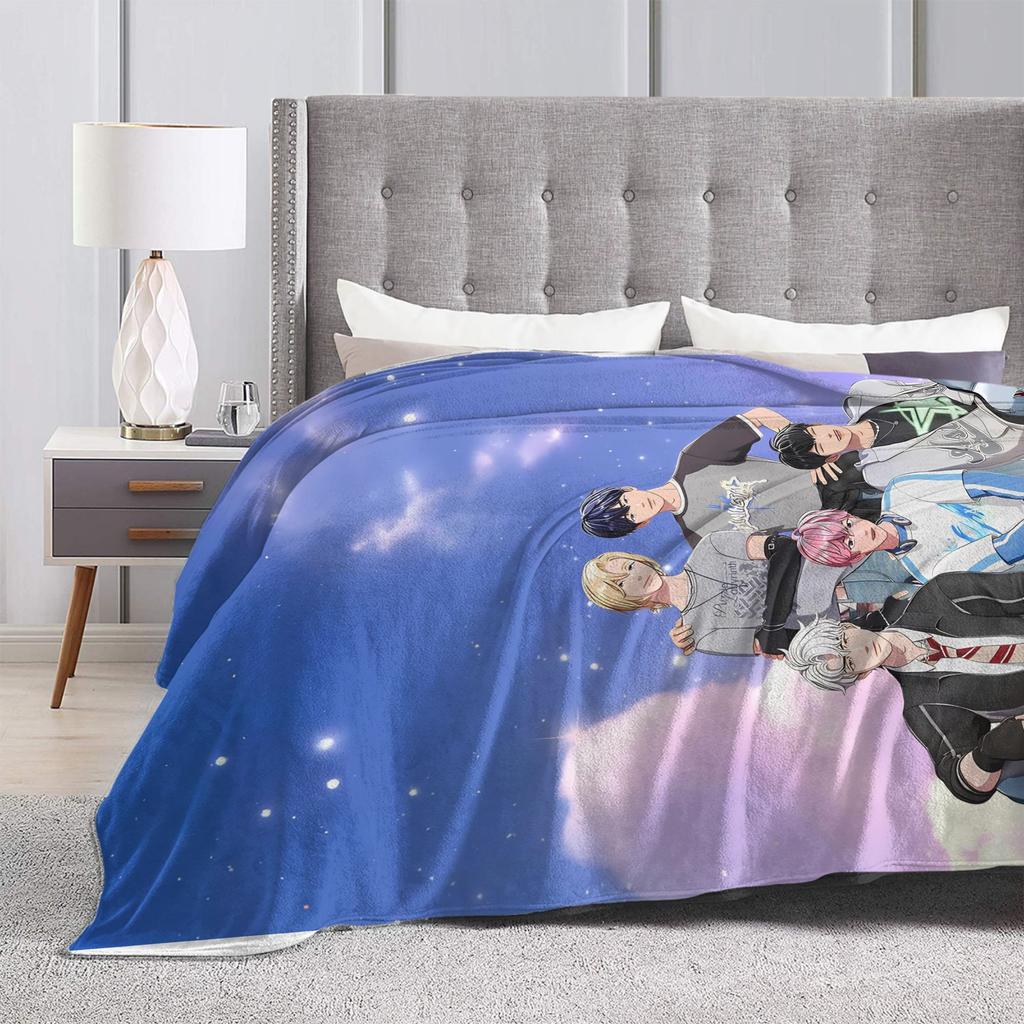 Kpop PLAVE Caligo pt  Blanket  Travel Flannel Throw Blanket For Bedroom Super Warm Custom Quality Bedspread Gift Idea
