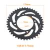 428 Chains 37T/40T/41T/43T/48T 37MM-76MM Motorcycle Chain Sprockets Rear Back Sprocket Cog For 110cc 125cc 140cc Dirt Pit Bike