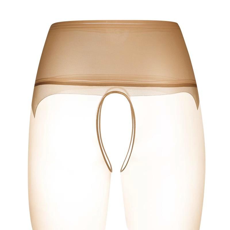 [Melt] 360 Invisible High Waist Seamless Crotch 0D Ultra-Thin Mesh Stockings Transparent Matte Skin Rompers