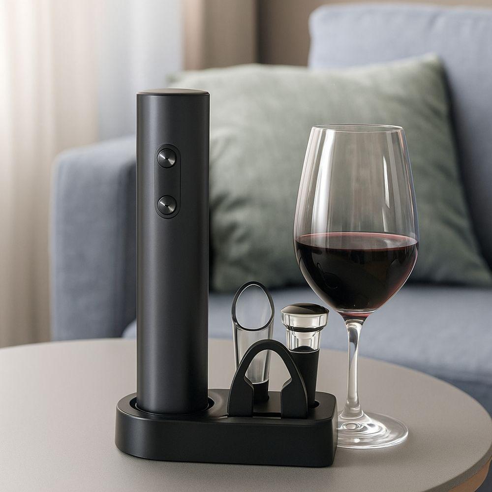 Battery Operated Electric Wine Bottles Opener Reusable Automatic Corkscrew  Kitchen