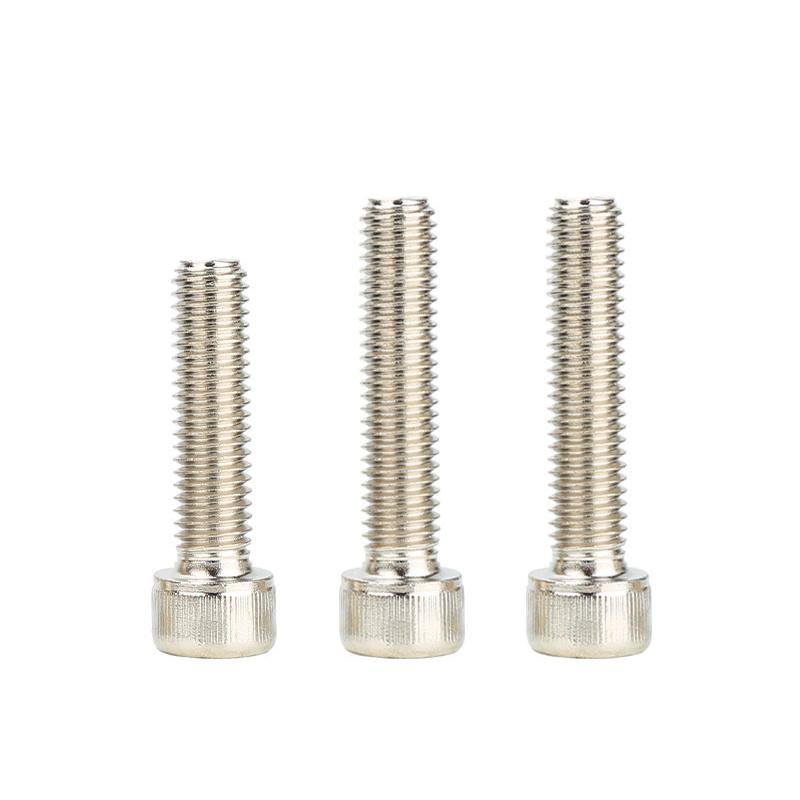 M2 M2.5 M3 M4 Grad 12.9 Oțel Aliat Placat cu Nichel Șurub cu Cap Butuc Hexagonal Allen Filet Complet/Parțial Lungime:3-100mm