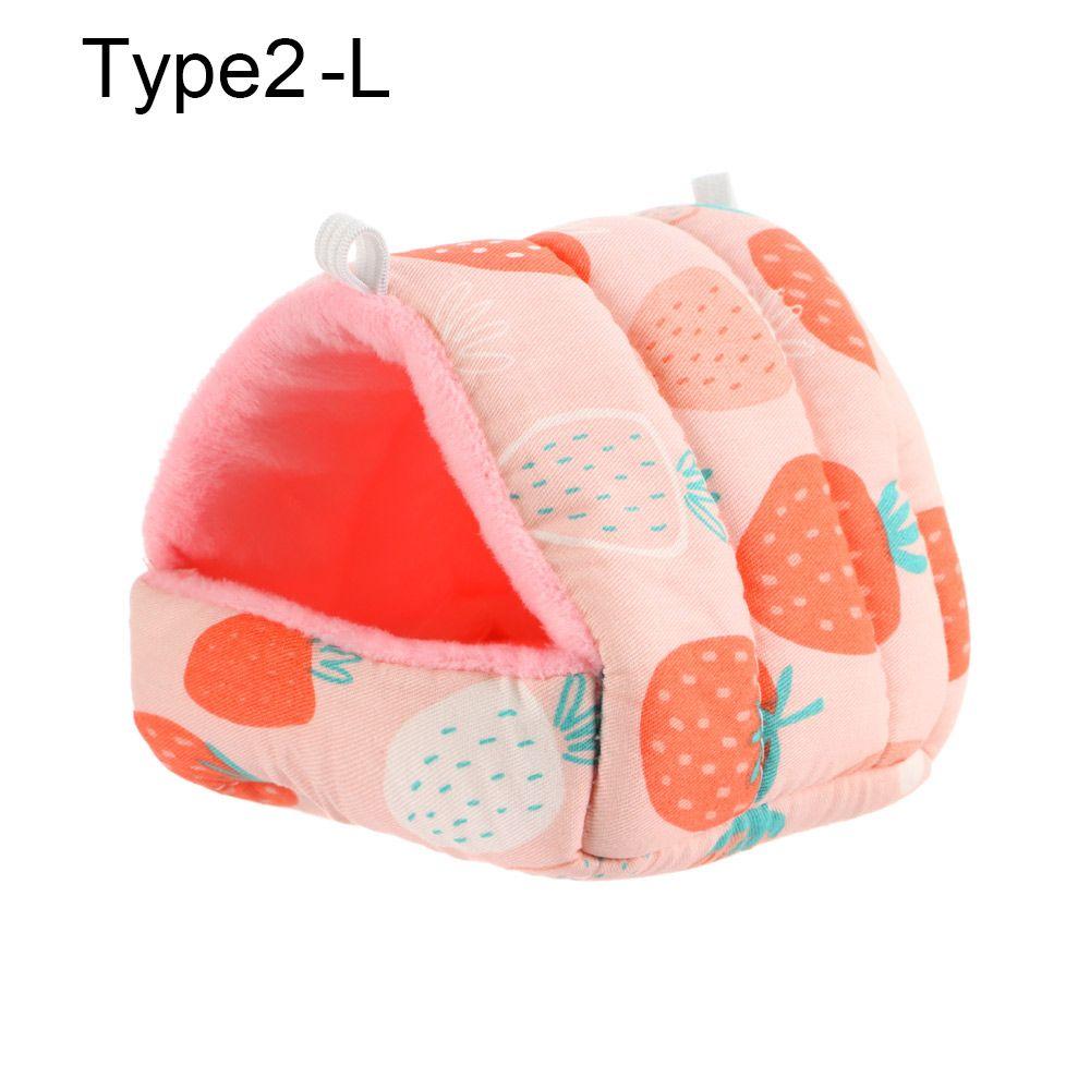 Soft Mini Cage Winter Rabbit Squirrel Hamster House Small Animal Sleeping Bed Guinea Pig Nest Warm Mat