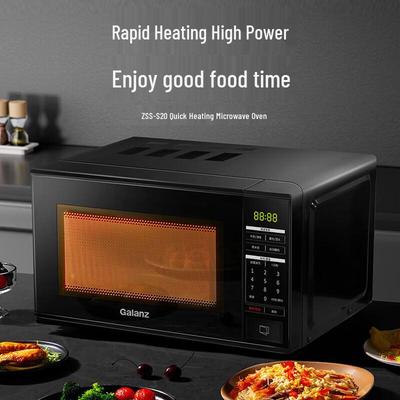 Galanz Horno de microondas con plato giratorio inteligente de 20 L enchufe CN (adaptador incluido)