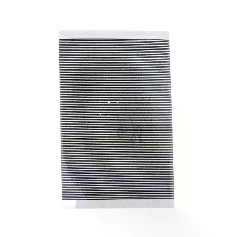 Zebra Line Conductive Paper Flat Wire - 0.4/0.5/0.6/2.54mm Pitch for LCD Screen Calculator Electronic Scale Connection