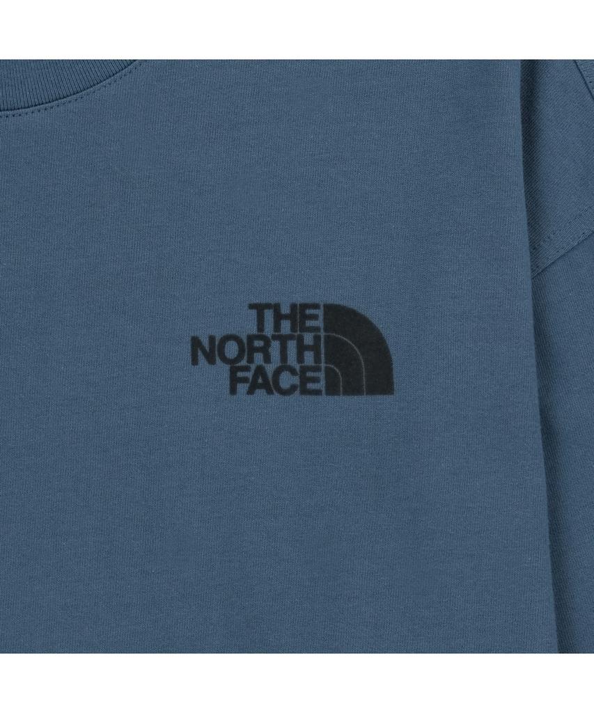 Noseupeiseu Nt7Tr51L Vintage Long Sleeve Round Neck Tee Dusk_Blue