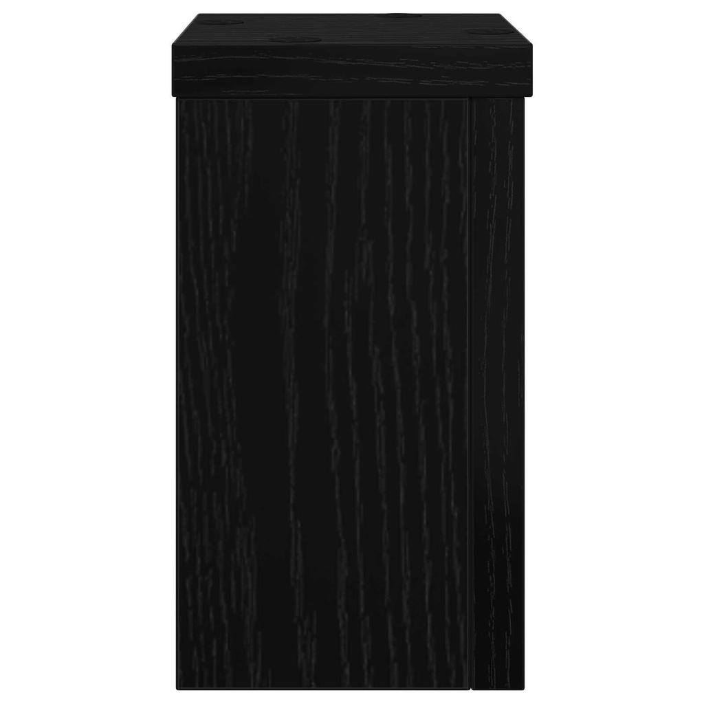 2 Pieces of indoor display shelf, plant pot shelf, courtyard living room balcony garden storage shelf, 10 x 10 x 18 cm