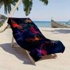 Traumhafter Schmetterling mit bunten Mustern Polyester-Mikrofaser-Strandtuch ist sehr saugfähig, geeignet für Bade- und Strandausflüge