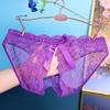Yan Beiwei 3D Bow Breathable Hollow Sultry Sexy Women's Underwear 634
