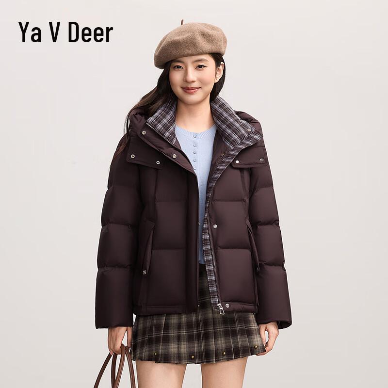 Yalu Women's 90% Duck Down Short Puffer Jacket