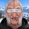 Realistischer Druck Realistisches Gesicht Skimaske Vollgesichtsbedeckung 3D-gedrucktes Design Winddichtes Material