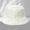 Hot Sale Imitation Rabbit Hair Bucket Hat Bucket Hat Autumn and Winter Outdoor Warm Plush Basin Hat