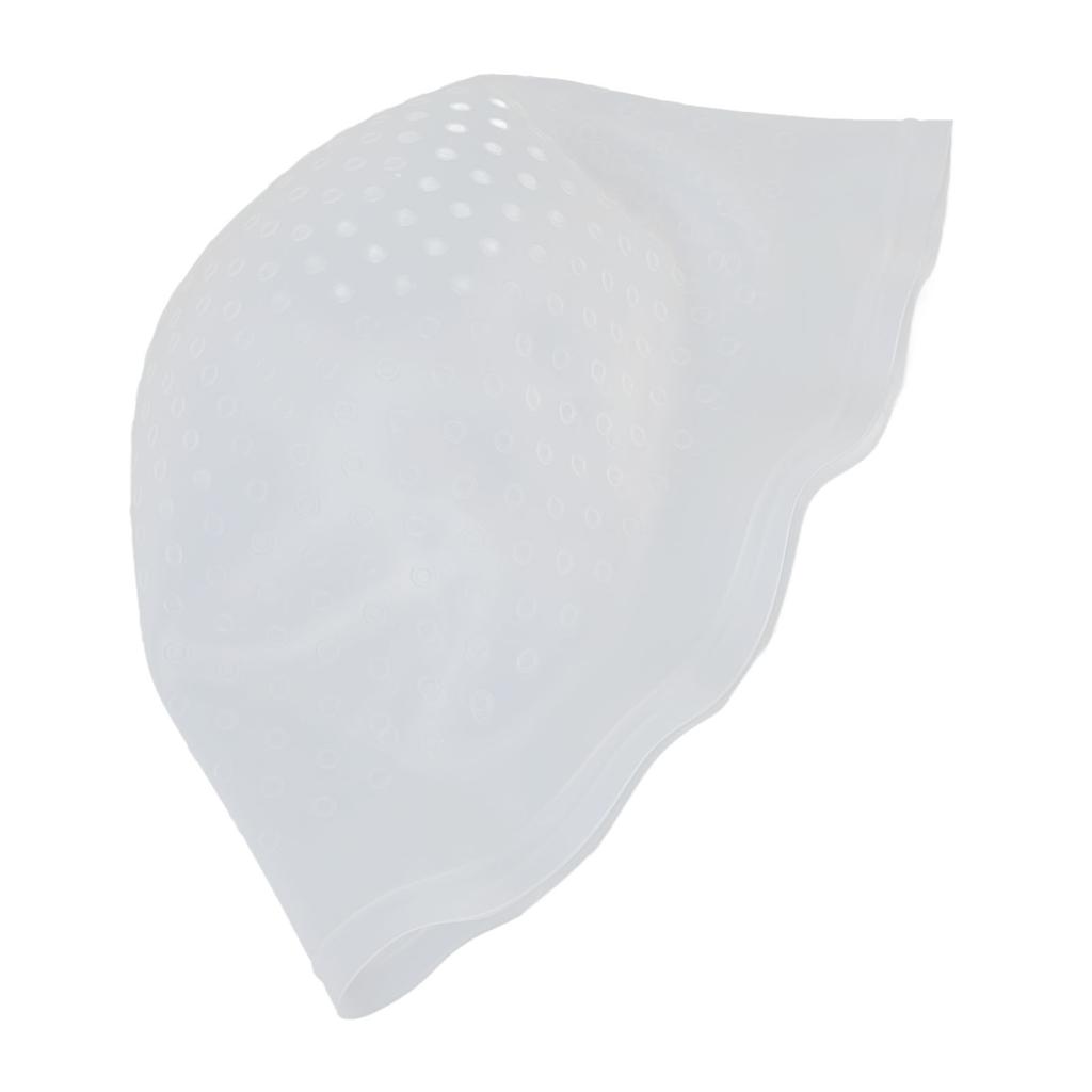 Hair Highlight With Hook Needle Silicone Hair Staining Home Hair Salon Transparent Hair Dye Hat