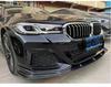 BMW 5 Series G30 G38 LCI M Sport Carbon Fiber Front Lip (Three-Piece Set)