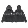 ERD Letter Print Hoodie Teen Boys Loose Fit Casual Sweatshirt Winter