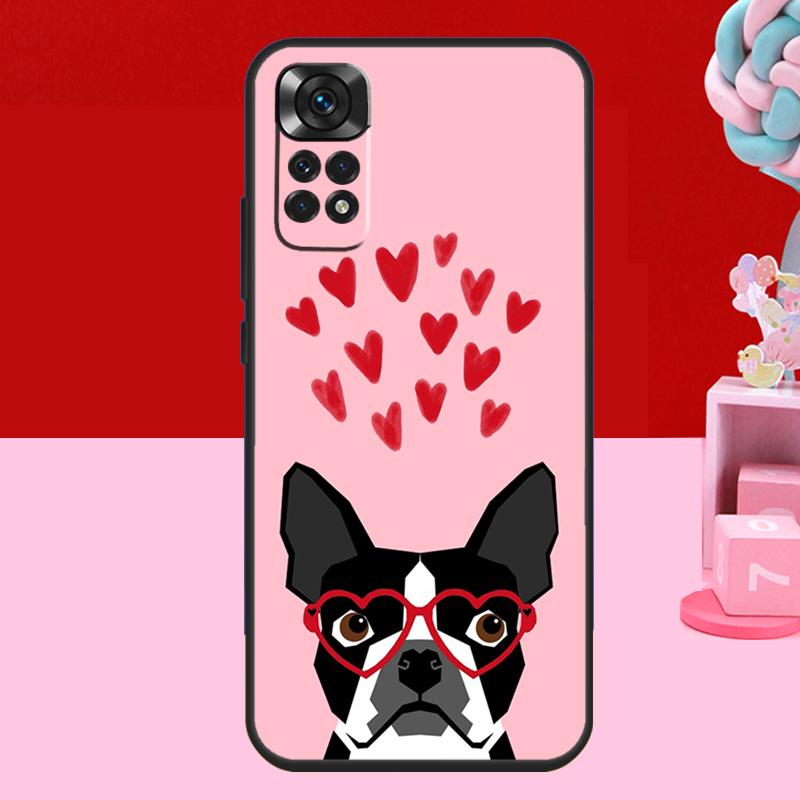 Boston Terrier Dog Case For Xiaomi Redmi Note 14 13 12 11 10 15 Pro Plus Redmi 15 C 13C 10C 12C 14C Soft Cover