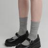 LOOKAST MIA CLASSIC RIBBED SOCKS / MIA CLASSIC RIBBED SOCKS_3colors