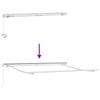 Retractable Awning Taupe 3.5 X 2.5 M Polyester and Aluminum
