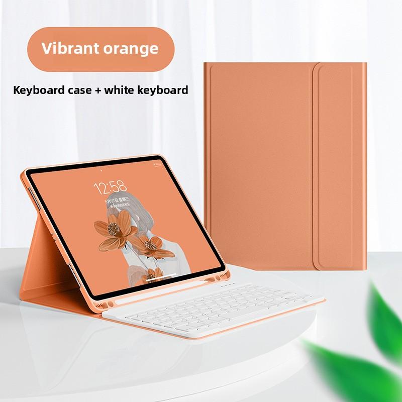Bluetooth Keyboard Leather Case for IPad 10 10.2 with Pencil Slot Compatible Air 5 Pro 12.9 Mouse