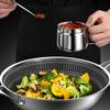 Kitchen Storage Bottle Ghee Container 500ml Stainless Steel Canister Ghee Pot With Lid&Spoon For Tea Sugar Salt Oil Seasoning