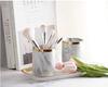 Makeup Brush Case Brush Nail Brush Pen Holder TK.Felly Stand, Marble-Style, Holder, Holder,