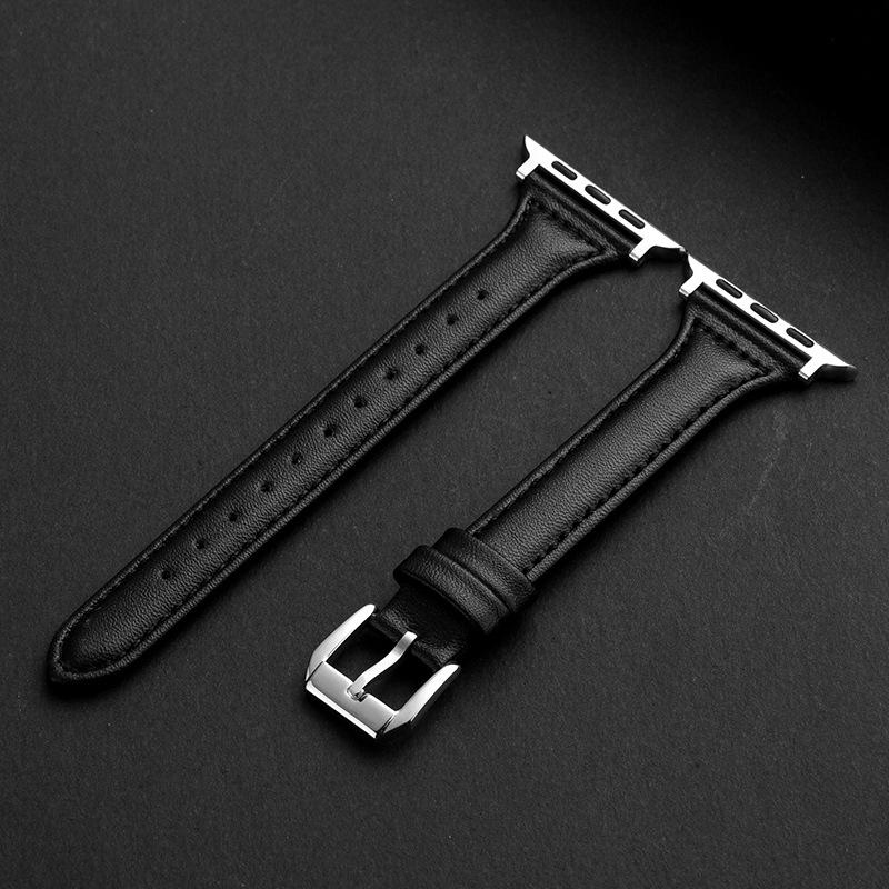 Cinturino Sottile in Vera Pelle per Apple Watch