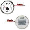 KUS Car Truck Boat 52mm 8-16V Display Voltmeters Pointer Voltage Gauges Marine 18-32V Volt Meters with Yellow or Red Backlight
