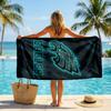 Philadelphia Eagles Fashion Beach Towel Portable Soft Quick Dry Towel For Swimming Camping Holiday Use