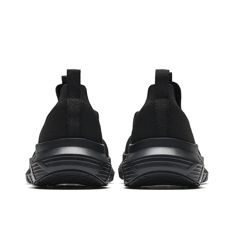 Anta EVA Slip Resistant Abrasion Resistant Low Top Casual Shoes Men's Black 112537703-1