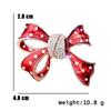 Korean Alloy Bow Brooch: Elegant Adult Clothing Pin for Evening Dresses
