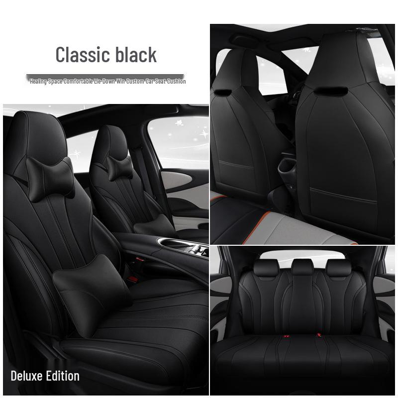 BYD Dolphin Electric Car Leather Seat Cushion - Five-Seat, All-Season Coverage