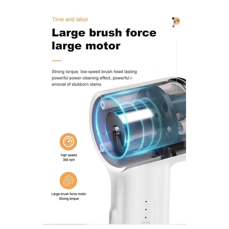 Practical-Multifunctional Cleaning Brush,Cordless Cleaning Brush Scrubber For Home,Shower Cleaning Brush For Bathroom Tile Floor