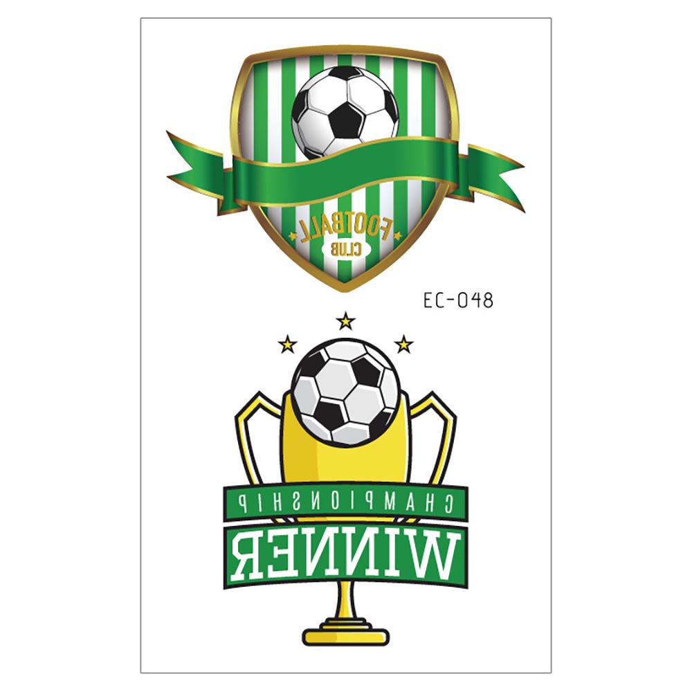 2026 Waterproof Children's World Cup Football Face Tattoo Stickers