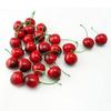 Set of 100 Realistic Plastic Cherries for Home Decor and Party Displays