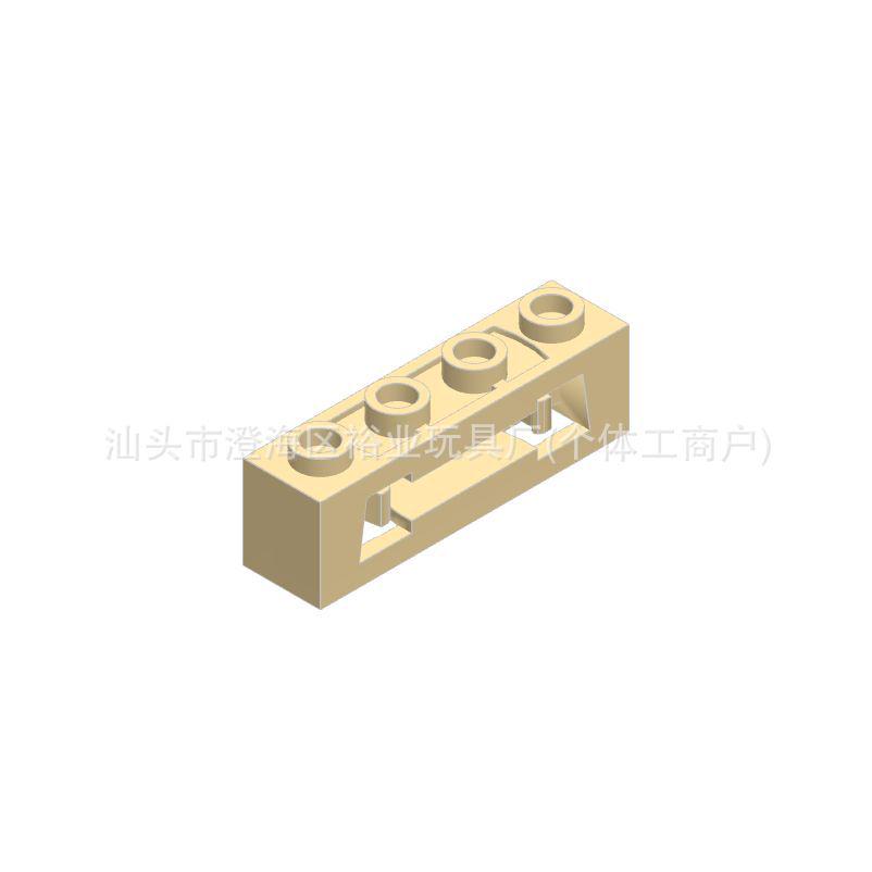MOC Small Particle Building Blocks 1x4 Round Plate Launcher Compatible with 16968 Assembly Accessories 0.5kg