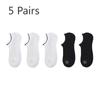 5 Pairs of Boat Socks Men's 3A Antibacterial Thin Socks Men's Summer Mesh Breathable Thin Shallow Mouth Anti-odour Invisible Socks