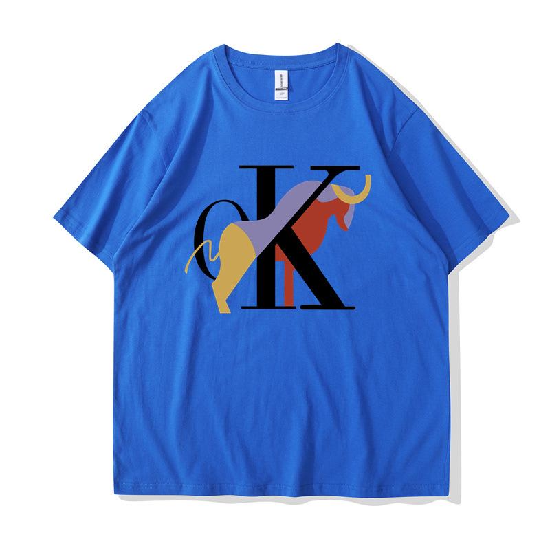 Summer Fashion Women's Letter Printed Short Sleeved Round Neck T-shirts