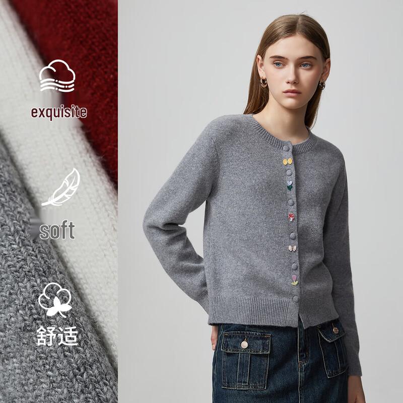 

Women s Solid Color Simple Long Sleeve Knit Top One Size