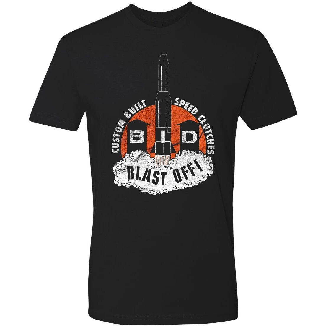 T Shirt 100% Cotton White Hot Rod BID Custom Built Speed Clutches Drag Race Shop S