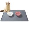 Pet Placemat Dog Food Bowl Mat Cat Feed Mat Cat Dog Drinking Feeding Placemat Silicone Waterproof Pet  Pad Feeder Mats