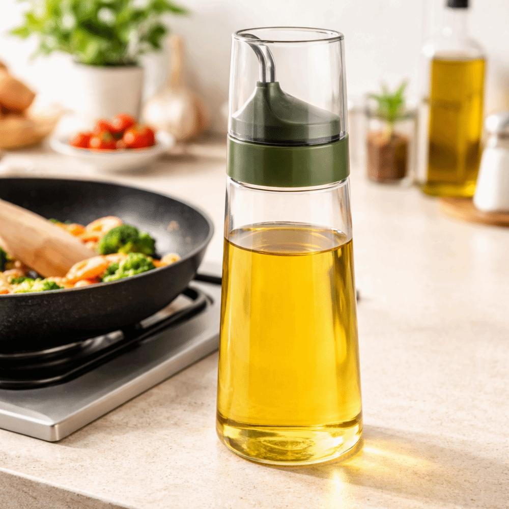 Food-Grade Olive Oil Bottle Leak-Proof Oil Dispenser Convenient Vinegar Bottle  Restaurant