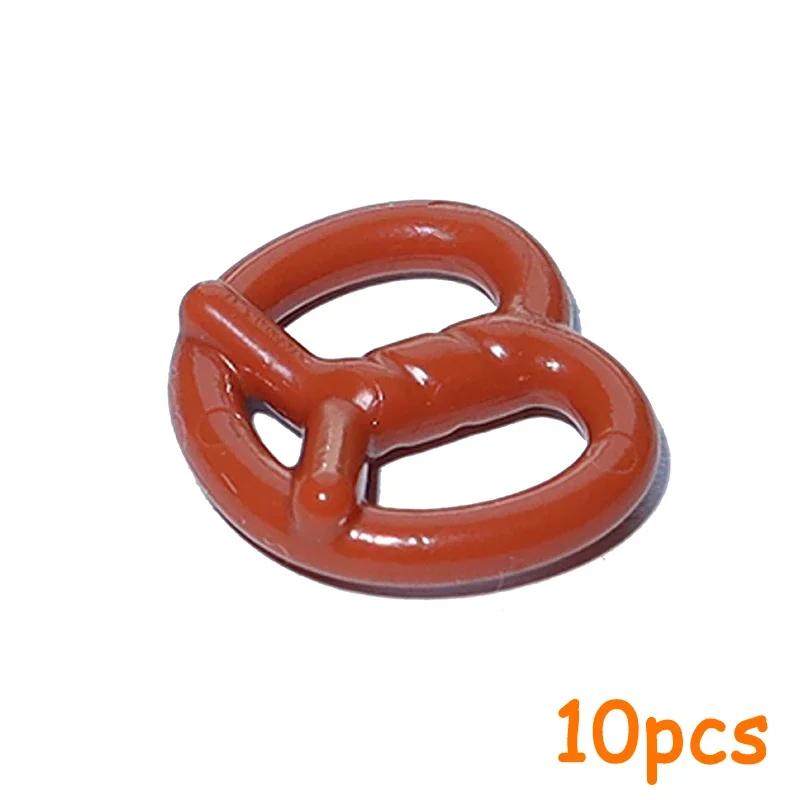 Building Blocks Food MOC Food Accessories Fish Bread Pizza Chocolate Fruit Carrot Hamburger Chips Chicken Bottle Bricks Toys